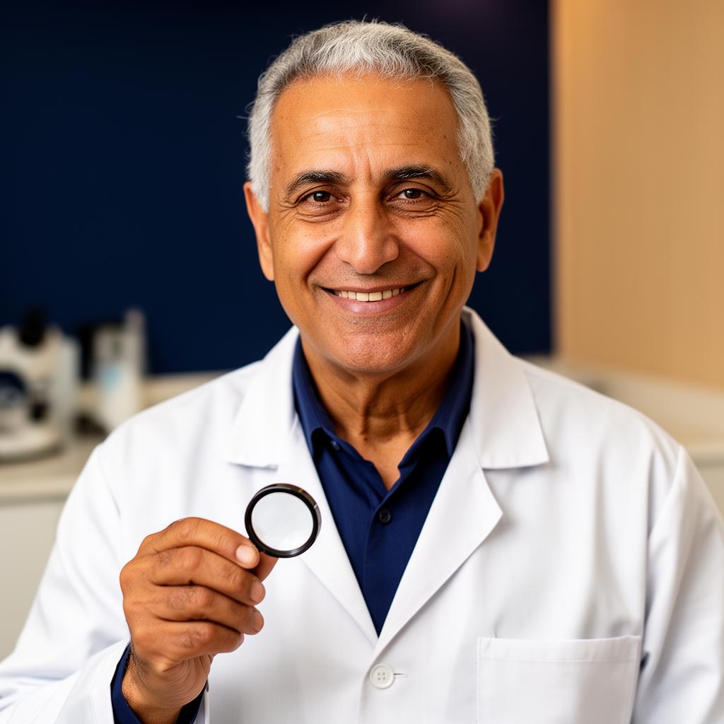 Pr. Zadnass Abdellah, ophtalmologue et directeur médical de la Clinique Zadnass à Agadir